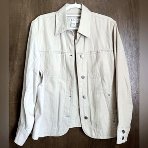 EUC! Coldwater Creek Buttoned Front Shirt Jacket 💛